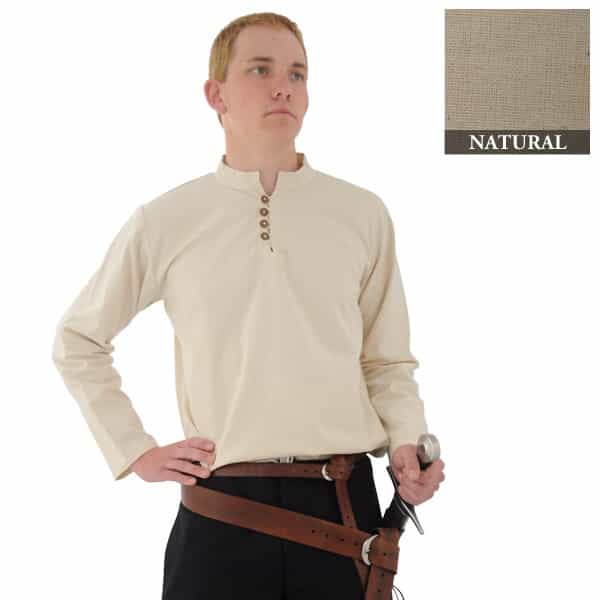 Heavy Cotton Shirt, Natural By Say