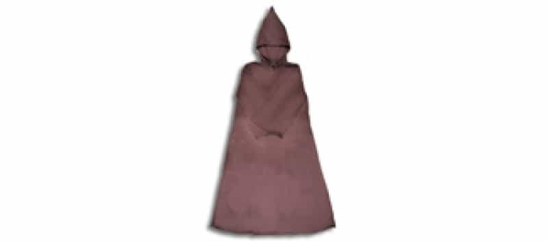 Medieval Hooded Cloak - Brown Medium By Gdfb