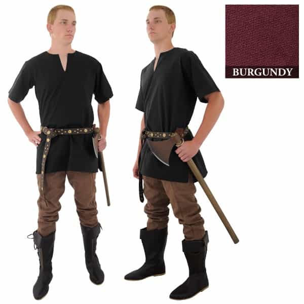 Medieval Tunic, Burgundy By Say