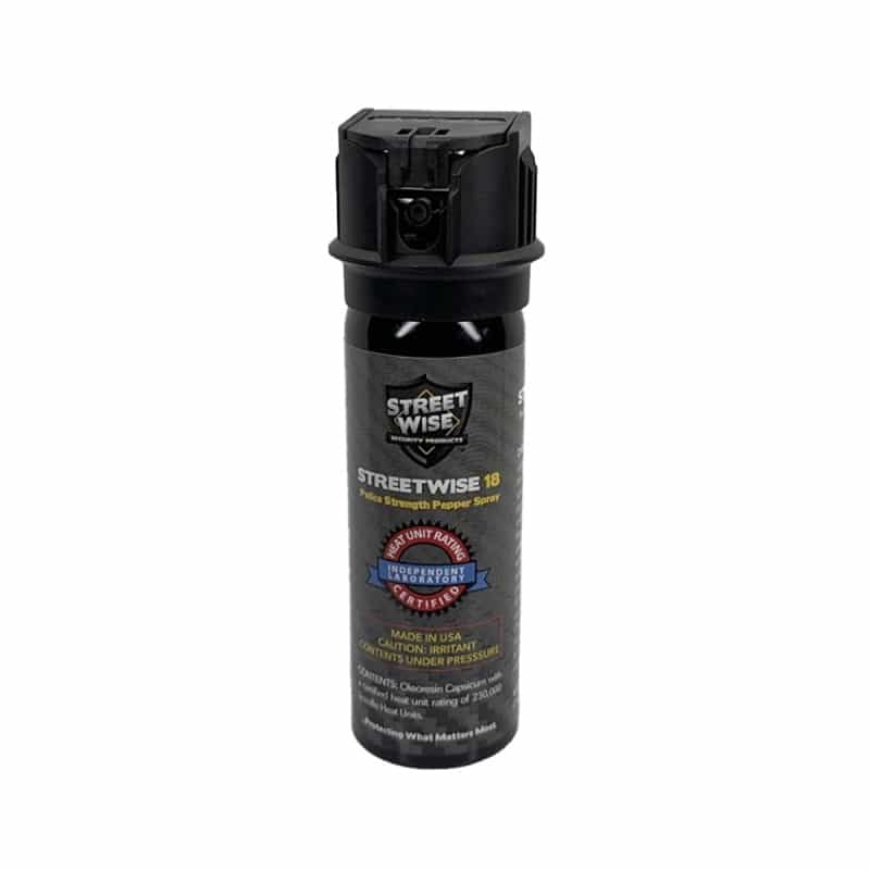 Streetwise 18 Stream Pepper Spray 3 Oz Flip Top