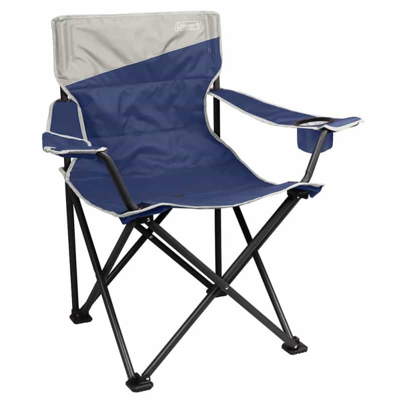 Coleman Big & Tall Quad Camping Chair - Skyfall Blue