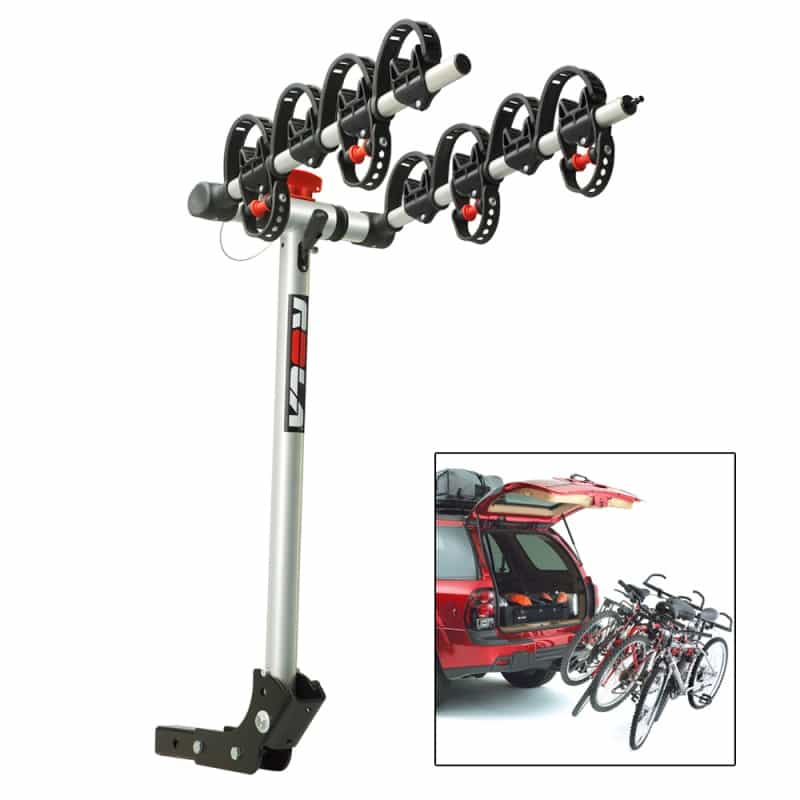 Rola Bike Carrier - Tx W/Tilt & Security - Hitch Mount - 4-Bike