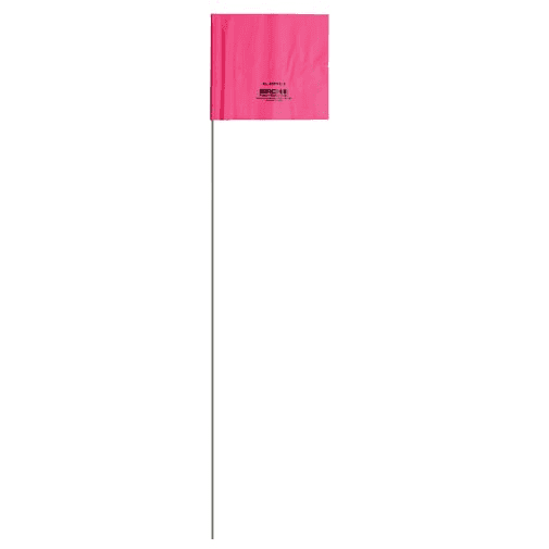 Pink Evidence Marking Flags - 100 Pack