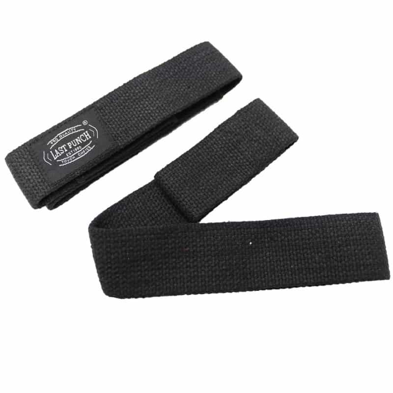 Last Punch Black Weight Lifting Wrist Assist Wraps Exercise Equipment