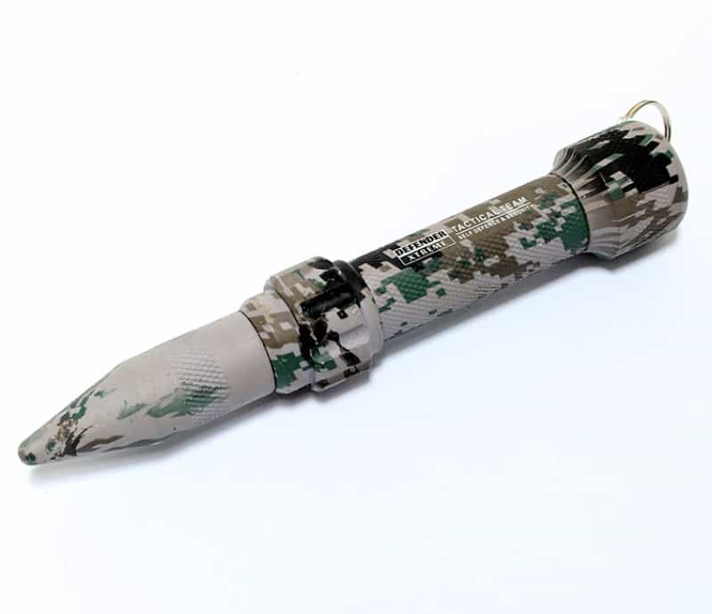 4.5" Heavy Duty Digital Camouflage Key Chain Glass Breaker Self Defense