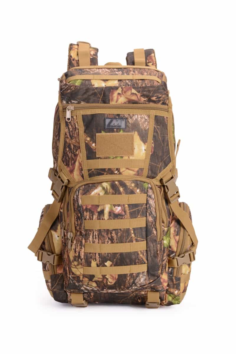 Tactical Military Assault 35L Backpack – Molle Outdoor Hiking & Camping Bag (Maple Leaf)