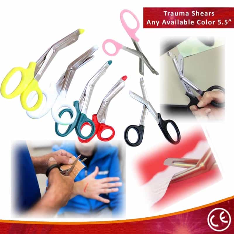 Bdeals 5.5" First Aid Rescue Emt Ems Trauma Shear Utility Scissors