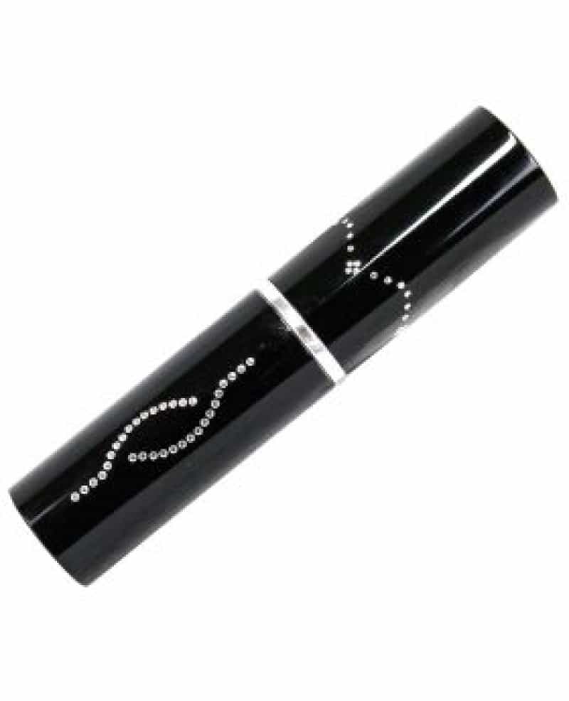 Black Defenderxtreme Lipstick Stun Gun With Flashlight