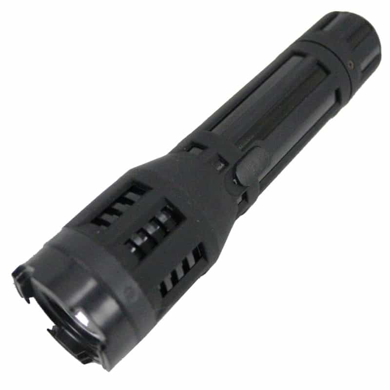 Defender Black Tactical 10 Million Flashlight Style Led Stun Gun