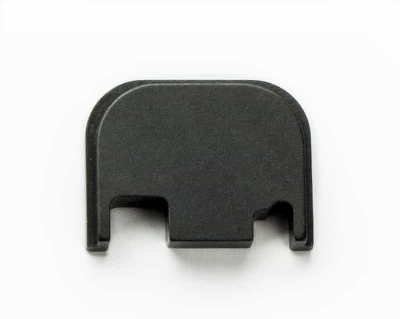 Smooth Slide Cover Plate - Black