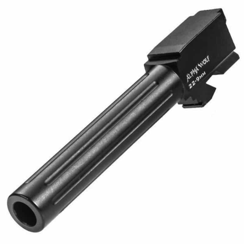Alphawolf Barrel For Glock 22&31 Conversion To 9Mm Stock Length