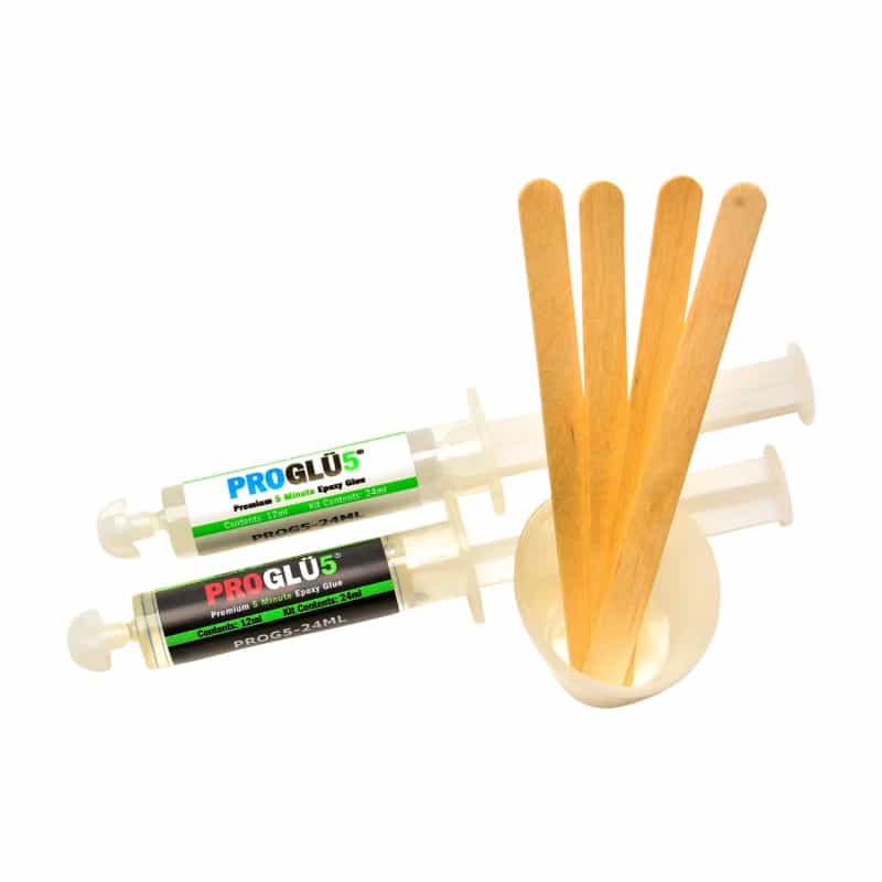 Proglu Premium 5-Minute Rod Building Epoxy Glue – 24Ml Pre-Loaded Syringe Kit