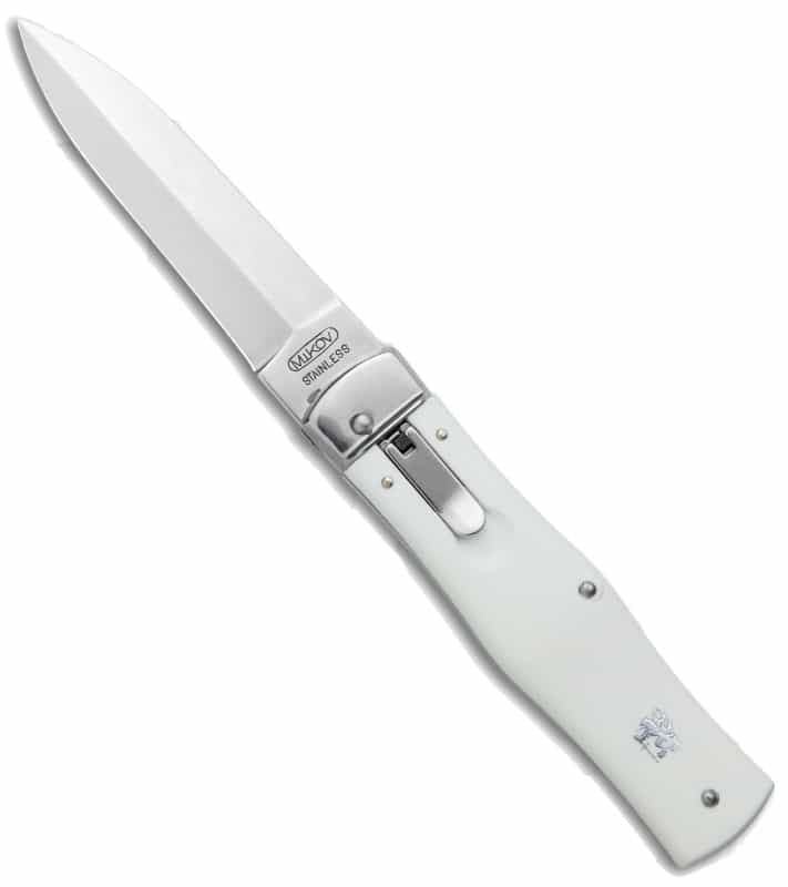 Mikov241-Clip White Handle