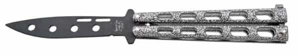 5 In. Silver Butterfly Powder Coated Trainer