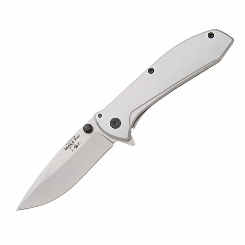 4″ Stainless Steel Framelock Assisted Opener Drop Point