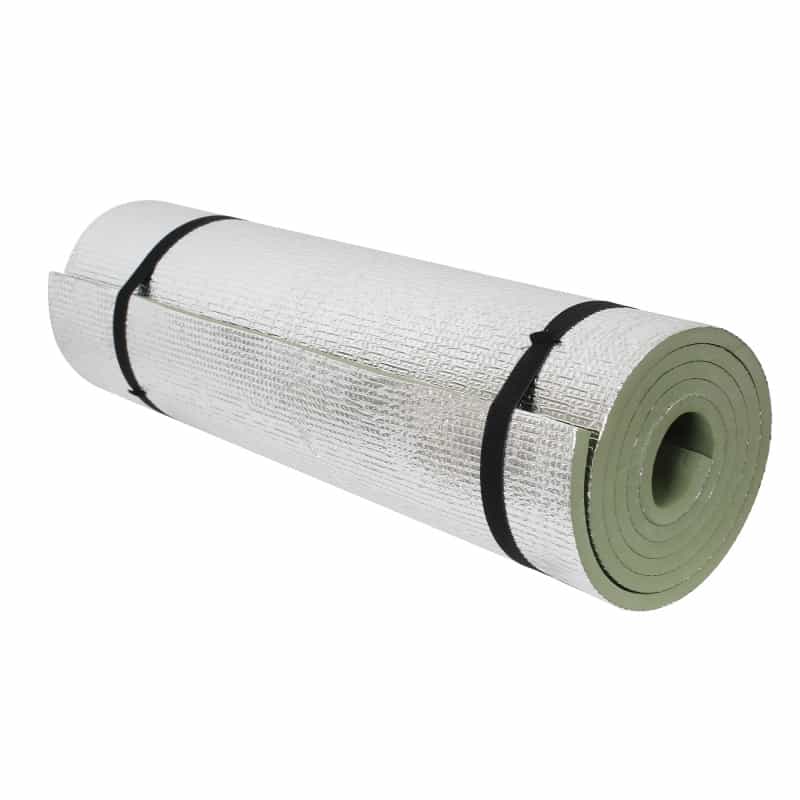 Rothco Thermal Reflective Sleeping Pad With Ties - Olive Drab