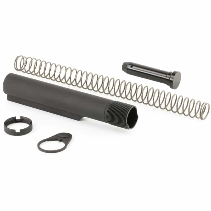 Ati Outdoors, Buffer Tube Kit, Mil-Spec, Spring, Buffer, Locking Ring & Nut, Black