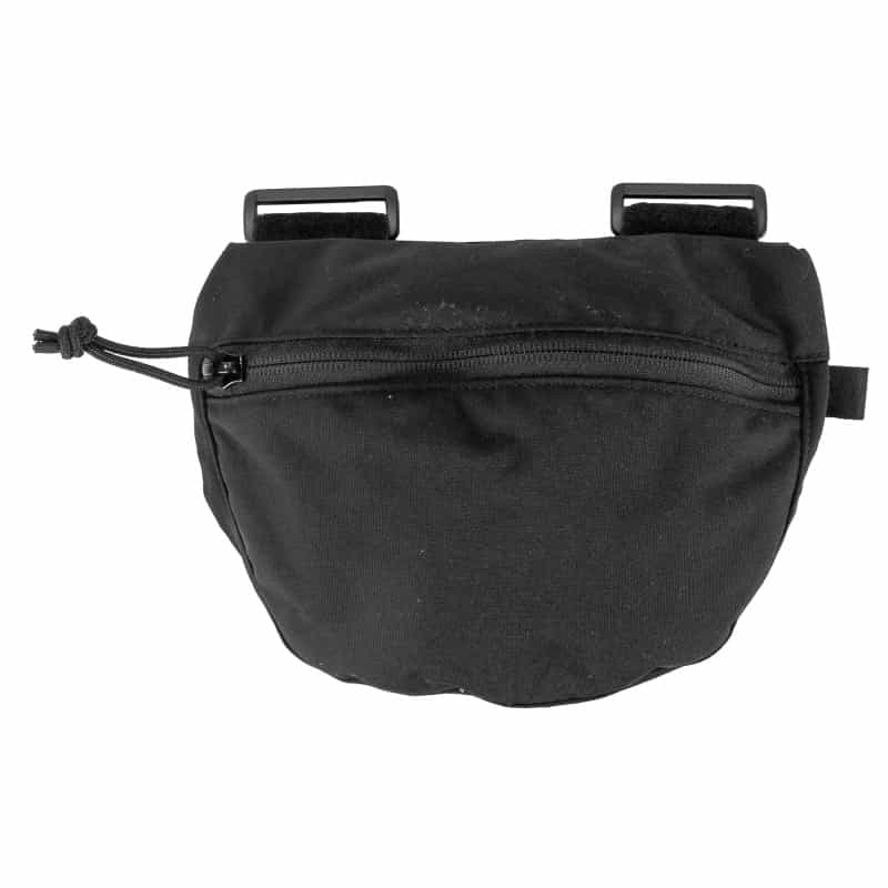 Grey Ghost Gear, Ghp (Plate Carrier Lower Accessory Pouch), Nylon Construction, Zipper Pouch, Matte Finish, Black
