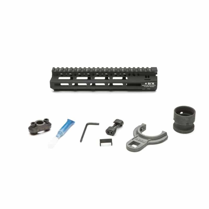 Bravo Company, 9" Mlok Compatible Modular Rail (Mcmr), For Ar Rifles, Black