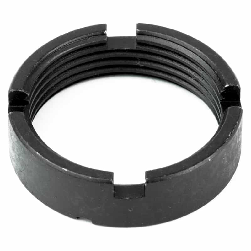 Lbe Unlimited, Castle Nut, For Ar-15, Manganese Phosphate Coated 4140 Steel