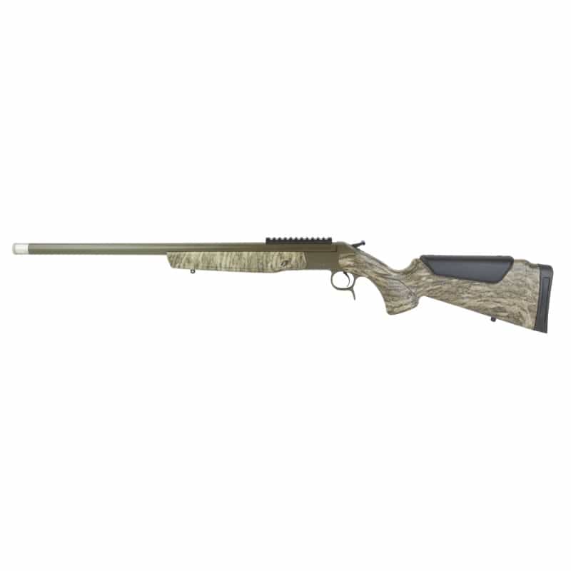 Cva, Scout Spur, Single Shot Shotgun, 28 Gauge, 3" Chamber, 22" Barrel, Cerakote Finish, Patriot Brown, Mossyoak Bottomlands Synthetic Stock, 1 Round, Includes Trulock Xx Full Choke
