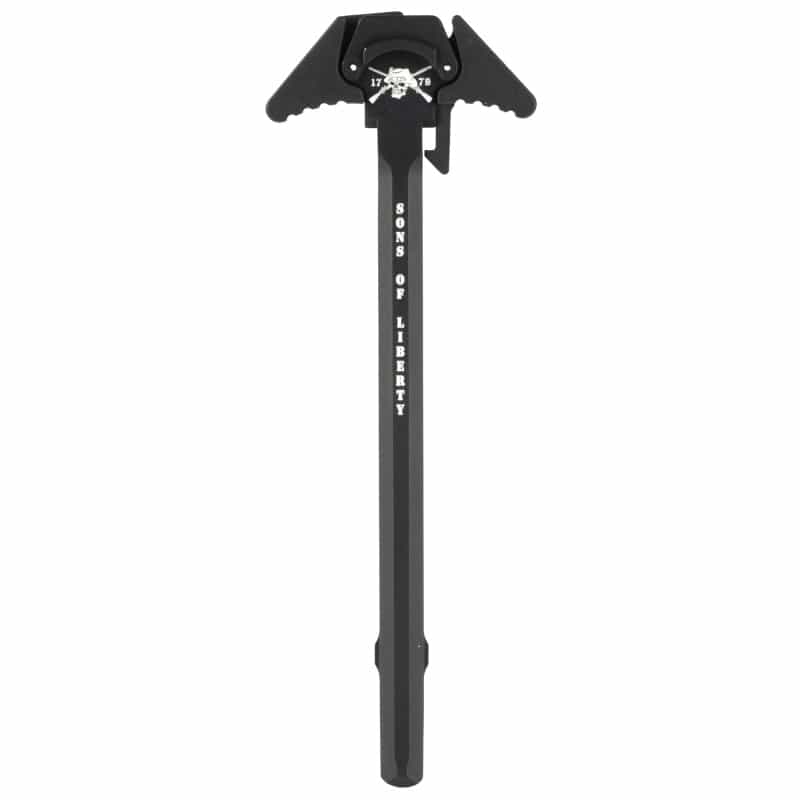 Sons Of Liberty Gun Works, Liberty Charging Handle, Charging Handle, Ambidextrous, Standard Latch, Anodized Finish, Black