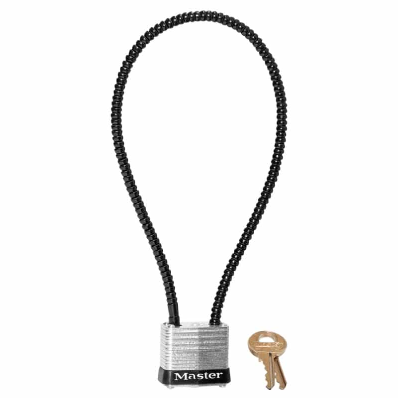 Masterlock, Armored Cable Gun Lock, Keyed Alike - P250, 14" Long, California Approved