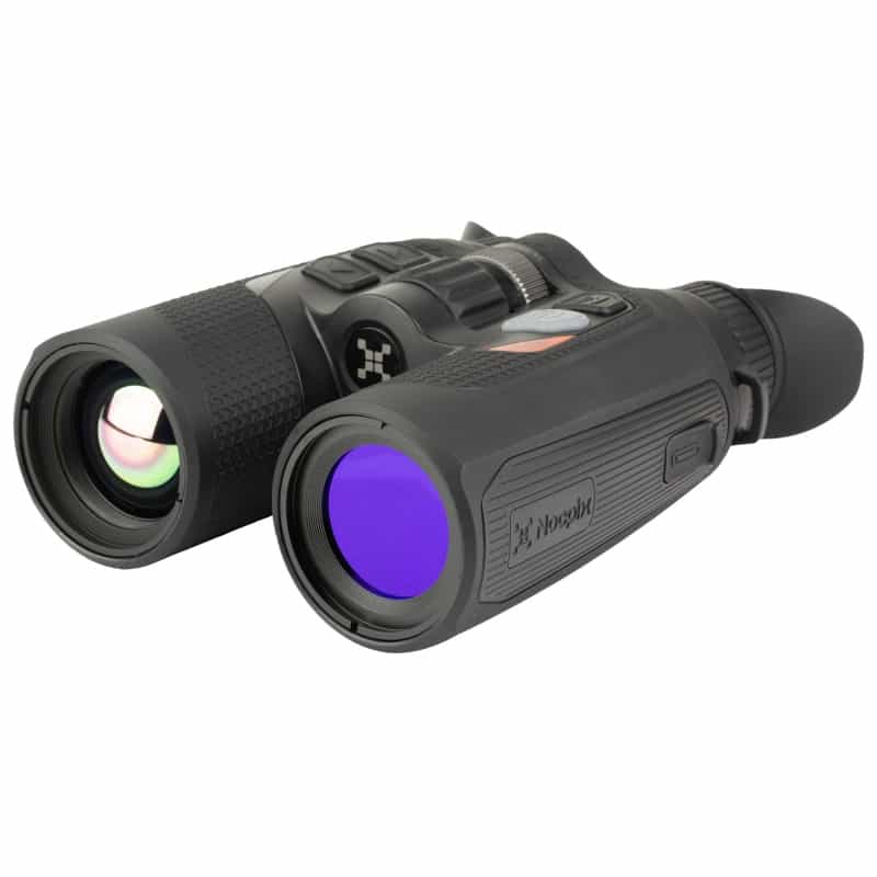 Nocpix, Quest H35r, Thermal Binocular, 3X Native Magnification, 8X Digital Zoom, 35Mm Objective Lens, 1000 Yard Laser Range Finder, 12 Micron, 640X512 (60 Hz), Matte Finish, Black