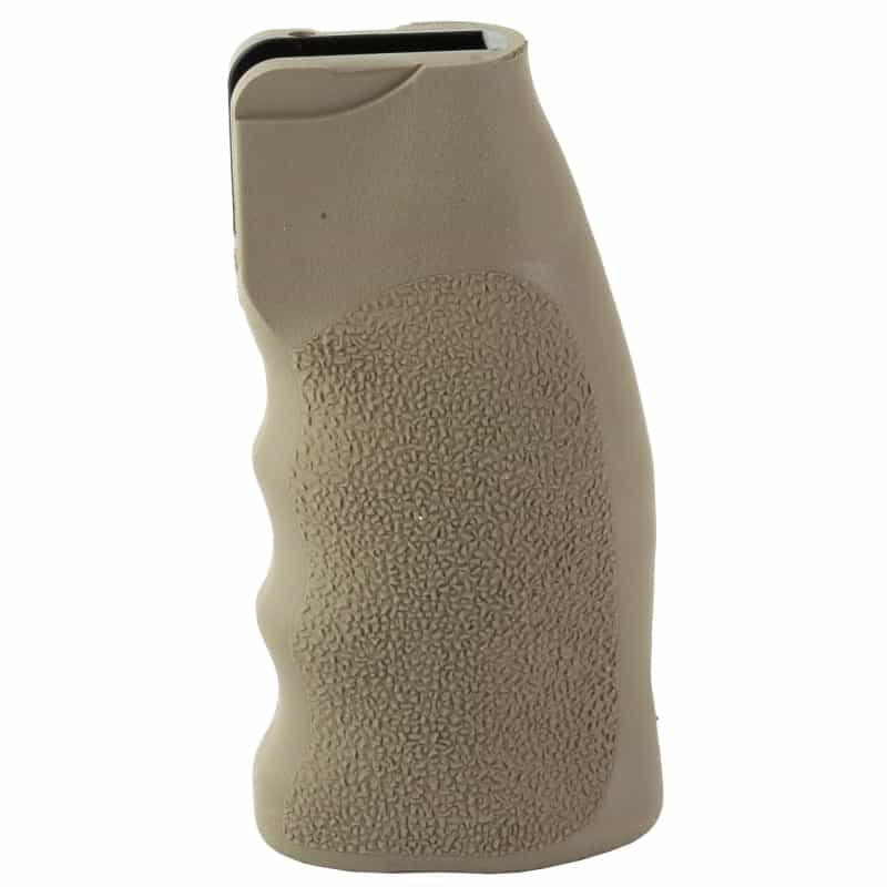 Ergo Grip, Suregrip, Tactical Deluxe Zero Angle, Flat Top Grip, Fits Ar-15/Ar-10/Bolt Action Rifles, Heavy Rubber Texture, Flat Dark Earth