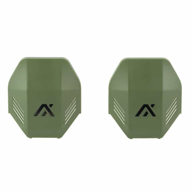 Axil, Mx Plate, Fits Mx Pro/Electronic/Passive Earmuffs, Olive Drab Green