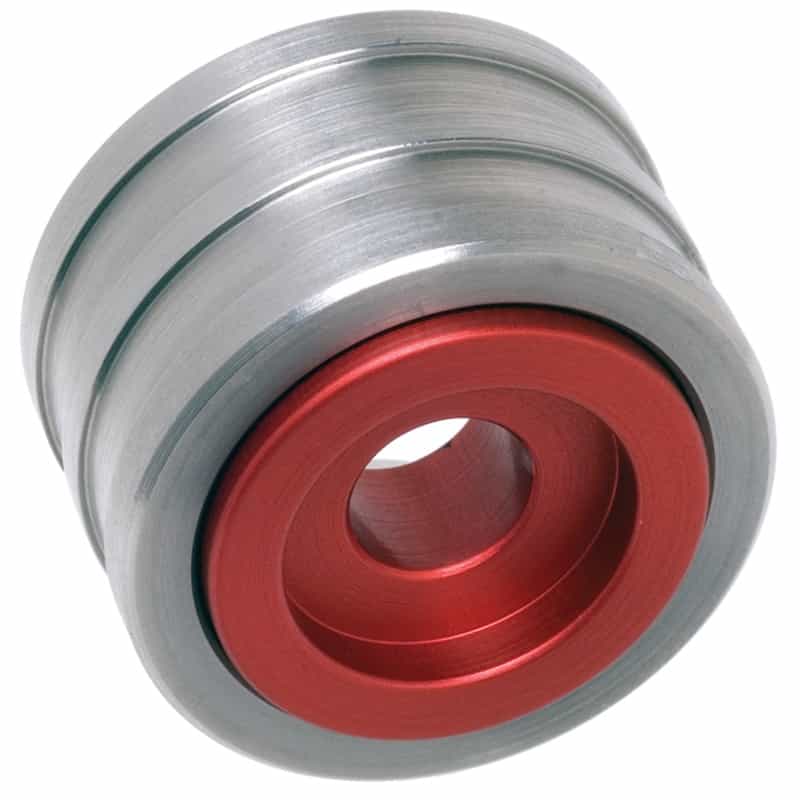 Gg&G, Inc., Follower, High-Visibility Red, Stainless Steel Body Resists Common Causes For Malfunctions, Deep Spring Pocket, Stainless Construction