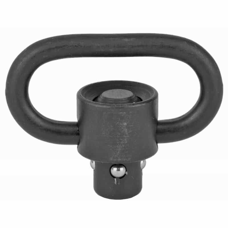 Bravo Company, Qd, Heavy Duty, Sling Swivel, Flush Plunger, Black Finish