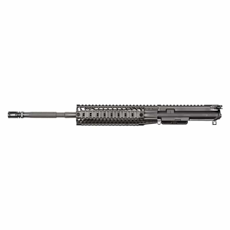 Spike's Tactical, Complete Upper Receiver, 223 Remington/5.56 Nato, 16" Chrome Lined Barrel, 1:7 Twist, Fits Ar Rifles, Flat Top Receiver, Quad Rail Handguard, Black Finish