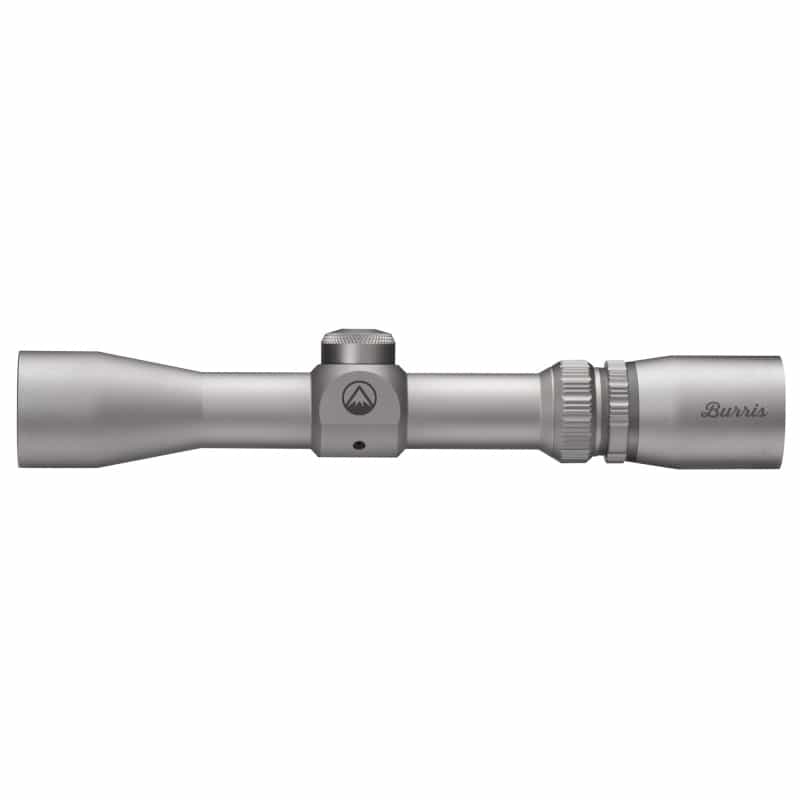 Burris Optics, Handgun, Handgun Scope, 2-7X Power, 32 Objective, 1", Plex Reticle, Rear Focal Plane, Nickel