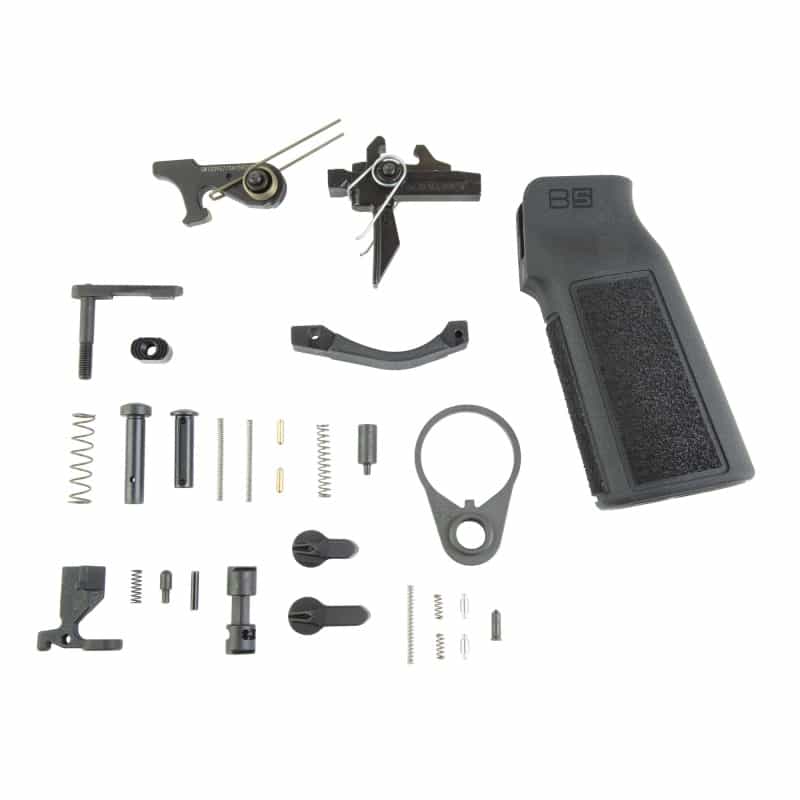 Noveske, Ar-15 Lower Parts Kit, 223 Remington/5.56 Nato, Black Finish, Includes Fire Control Group, Takedown Pin Detent (2), Takedown Pin Detent Spring (2), Bolt Catch Plunger, Bolt Catch Spring Pin, Bolt Catch Spring, Buffer Retainer, Buffer Retainer Spring, Magazine Catch, Magazine Catch Spring, Magazine Catch Button, Trigger Guard Pivot Spring Pin, Buffer Retainer, Buffer Retainer Spring
