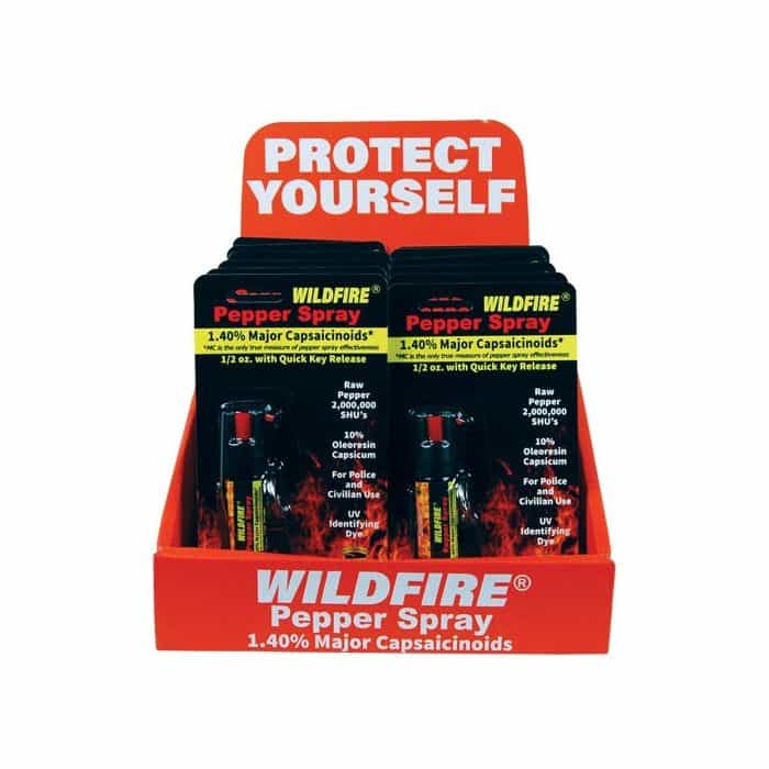 12 Wf-Kc Wildfire Keychain With Counter Display