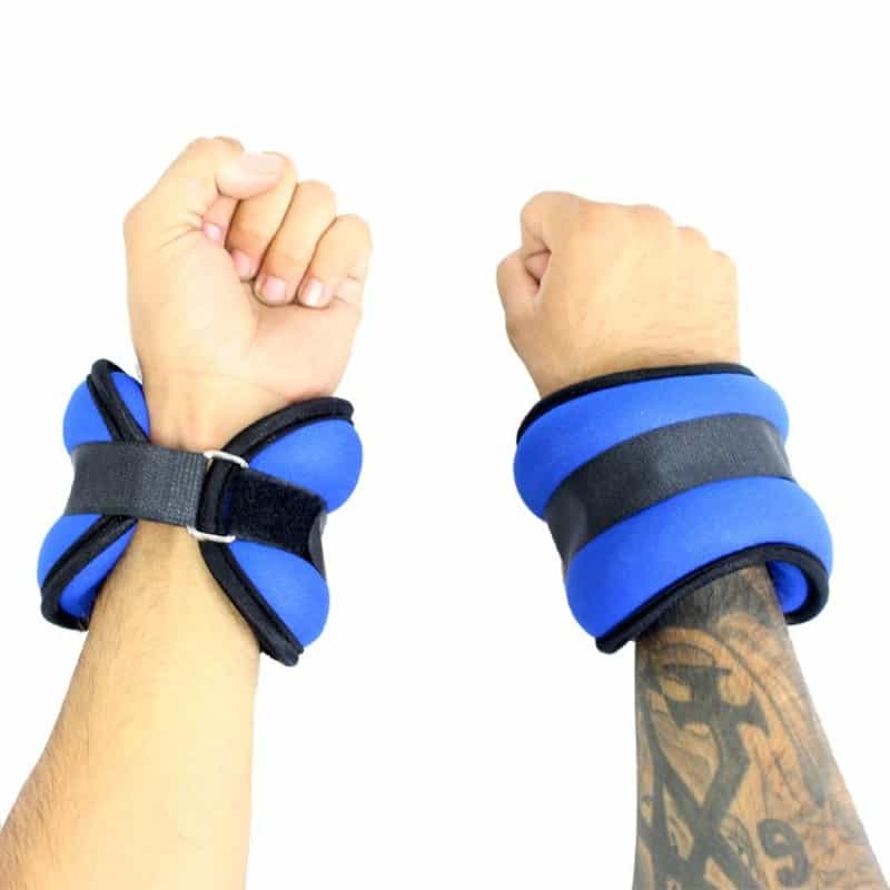 2Lbs Perrini Blue Wrist/Ankle Weights