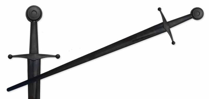 Synthetic Single Hand Sparring Sword - Black Blade & Hilt By Red Dragon Armoury