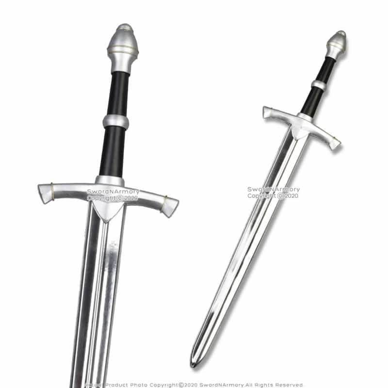 34" Medieval Knight Kid Foam Arming Sword Cosplay Weapon Larp Toy Fantasy