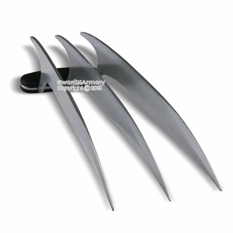 Set Of 2 11" Wolf Tiger Hand Claw Fantasy Dagger 440 Stainless Steel Blade