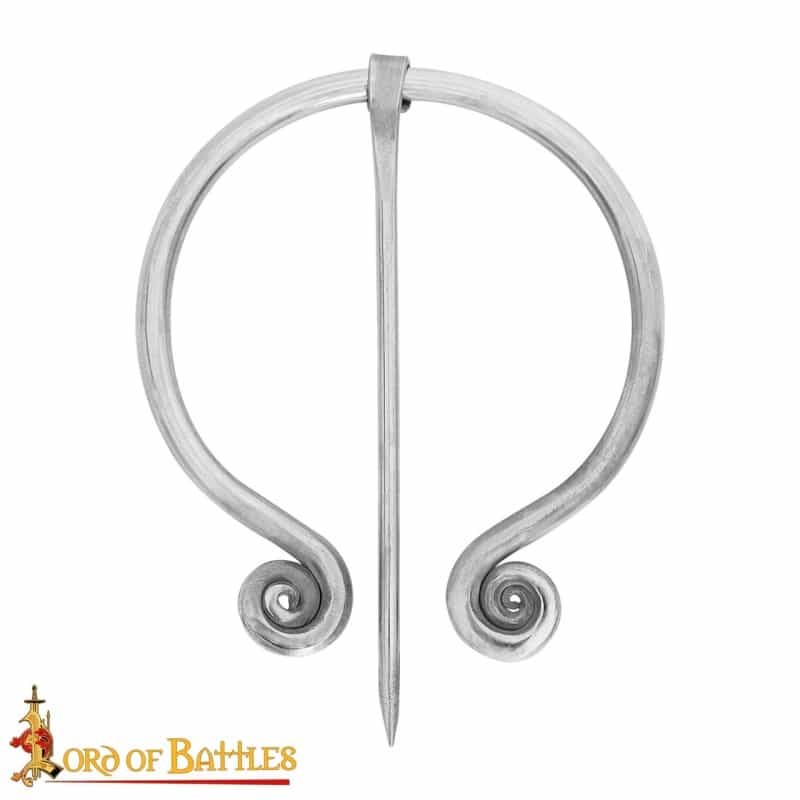 Medieval Stainless Steel Penannular Brooch Cloak Fibula