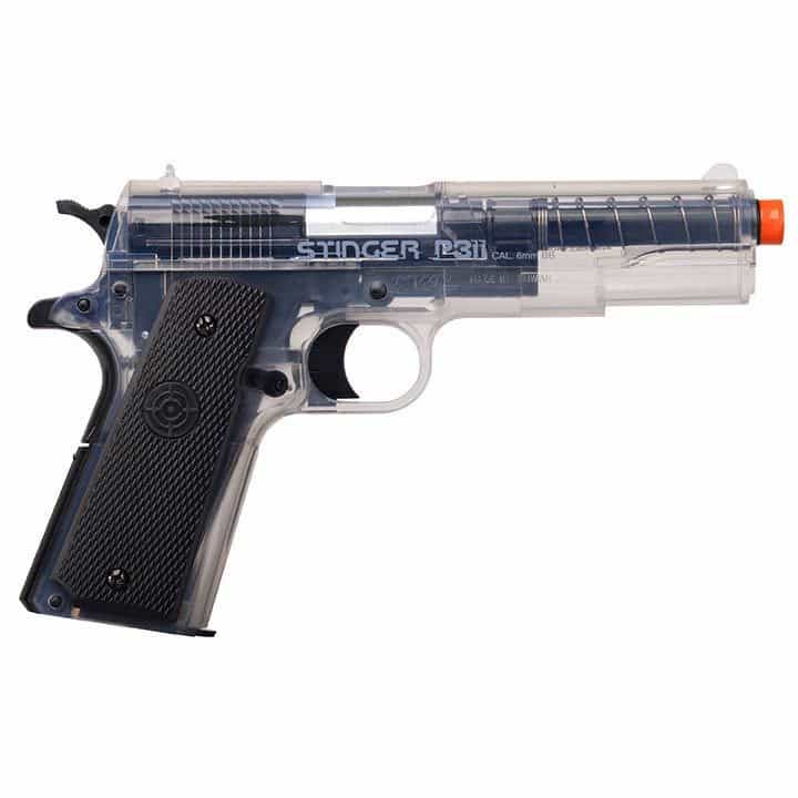 Crosman Stinger P311 Spring Powered Airsoft Pistol – Clear