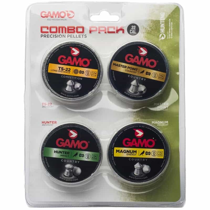 Gamo .22Cal Assorted Pellet Combo Pack (950 Count)