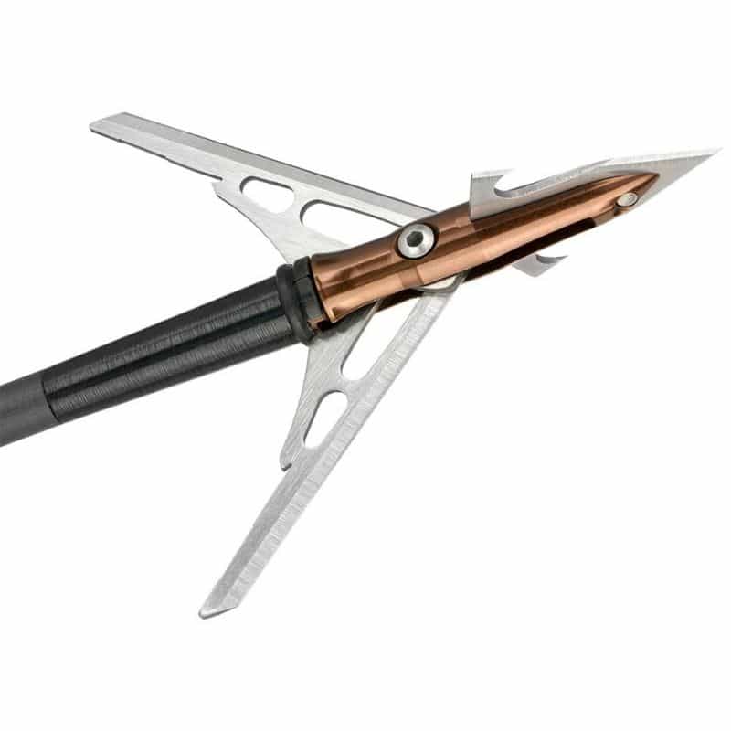 Rage 2-Blade 2.3″ Expandable Cut Extreme Turkey Broadhead 100 Grain (2-Pack)