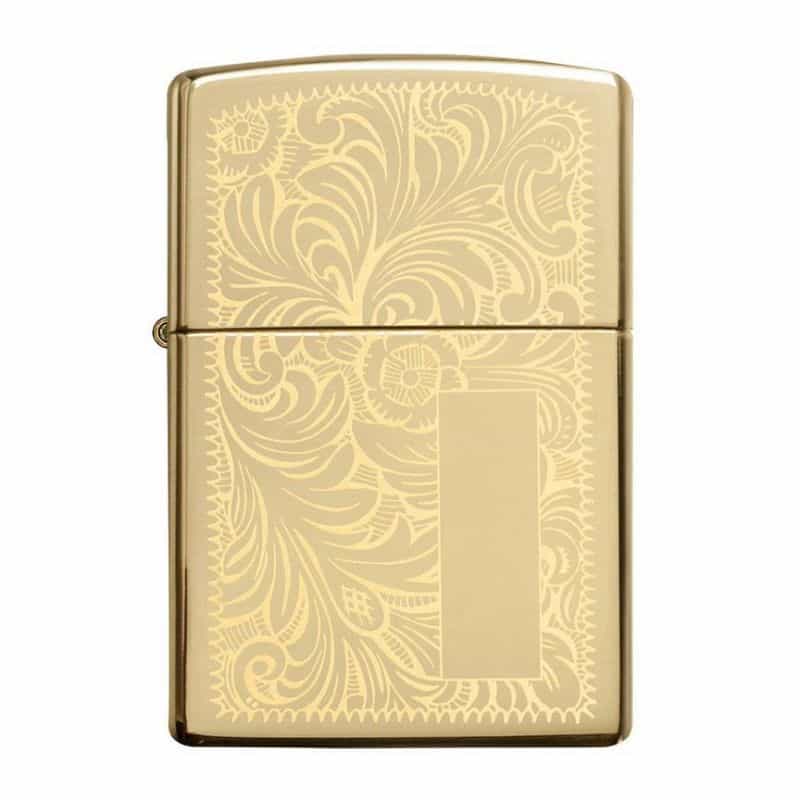 Zippo Windproof Lighter Venetian, High Polish Brass