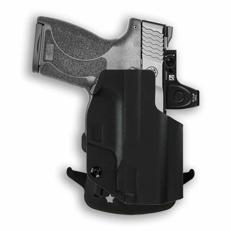 Smith & Wesson M&P Shield 45Acp Red Dot Optic Cut Owb Holster