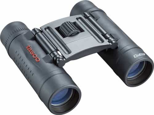 Tasco Binocular Essentials 10X25 Roof Prism Black