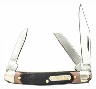 Old Timer Knife Junior 3-Blade 2\" Stainless Delrin