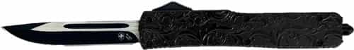 Templar Knife Slim Otf Maiden Black Gloss 3.1\" Blk Droppt
