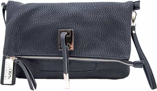 Cameleon Aya Conceal Carry Purse Clutch\/Crossbody Black